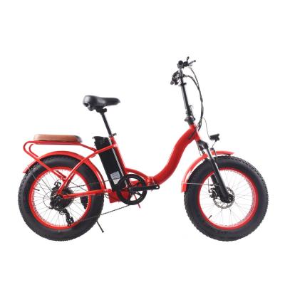 Electric fat tire bike with 250W rear motor 48V10AH lithium battery  #HF0520F