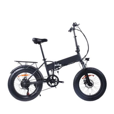 Electric fat tire bike folding with 250W rear motor 48V10AH lithium battery  #HF0320F