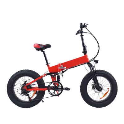 500W rear motor 48V10.4AH lithium battery electric fat tire e bike suspension #HF1020F