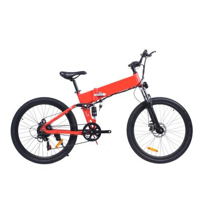Electric mountain bike full suspension with 250W powerful rear motor 36V10AH lithium battery  #HM0426
