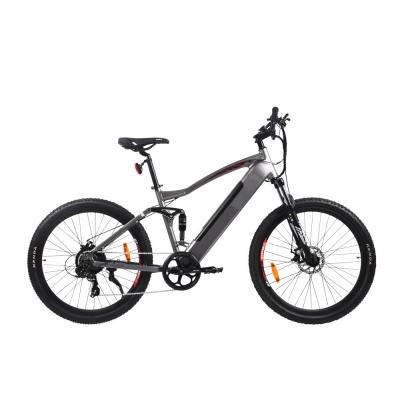 Dual suspension electric mountain bike with 250W powerful rear motor 36V10AH lithium battery  #HM1826