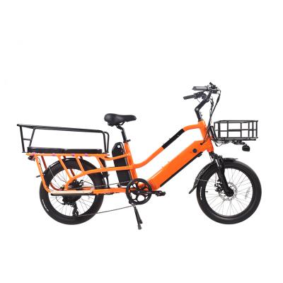 Electric delivery bike powerful rear motor dual lithium battery  #HD0120